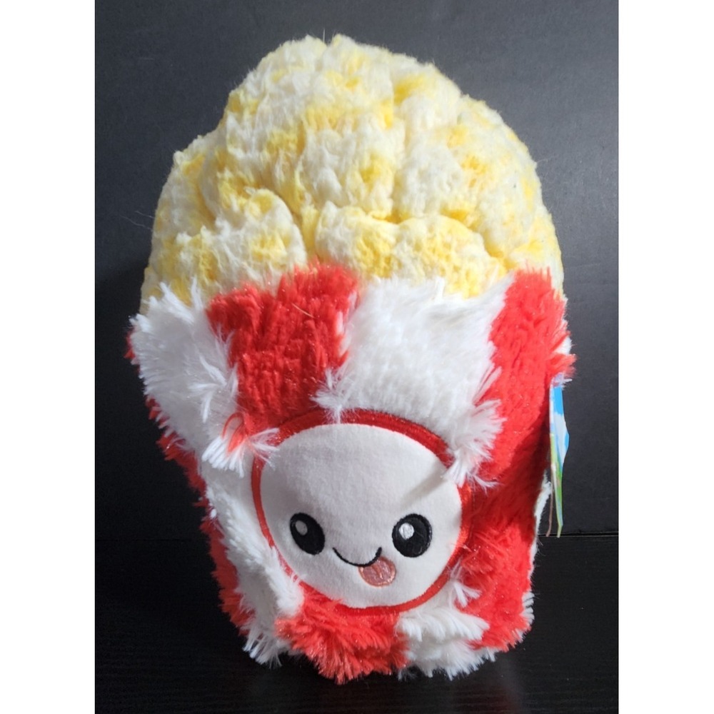 NEW NWT Squishable Comfort Food Mini Popcorn 10" Plush‎ Toy